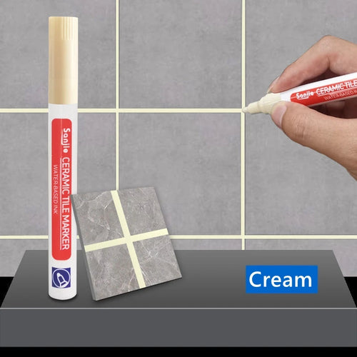 Waterproof Ceramic Tile Grout Marker, Mold-Resistant Seam Pen for