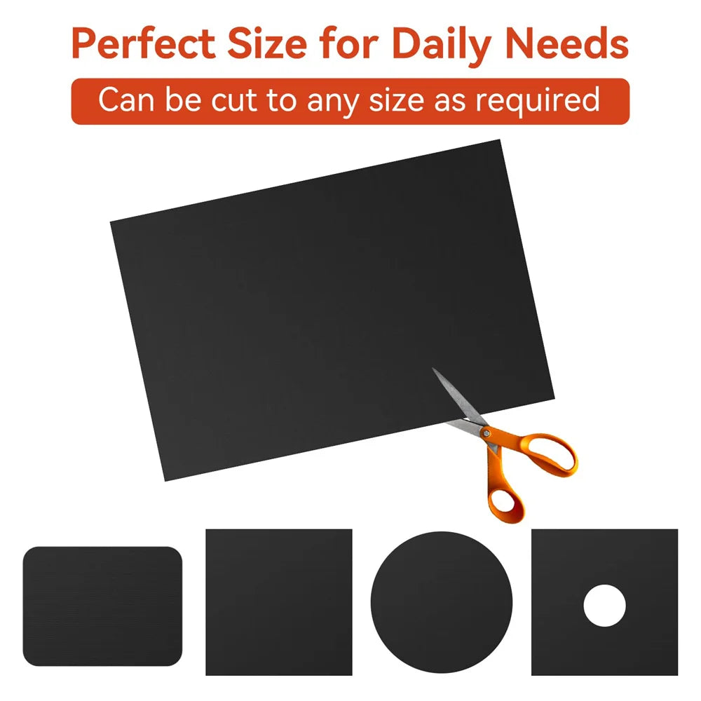 Oven Liners for Bottom of Electric Gas Oven Reusable Non-Stick Teflon