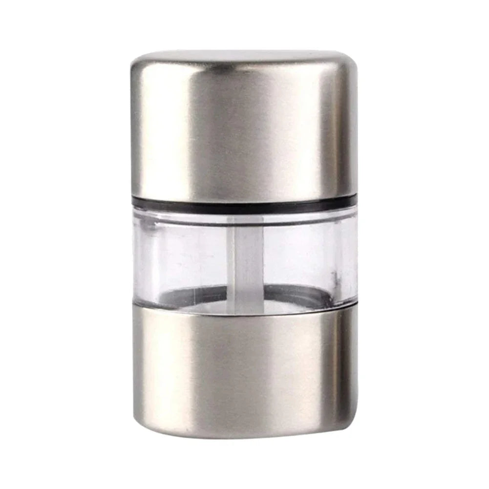 1 PCS Portable Manual Salt Pepper Grinder Stainless Steel Mini Mill