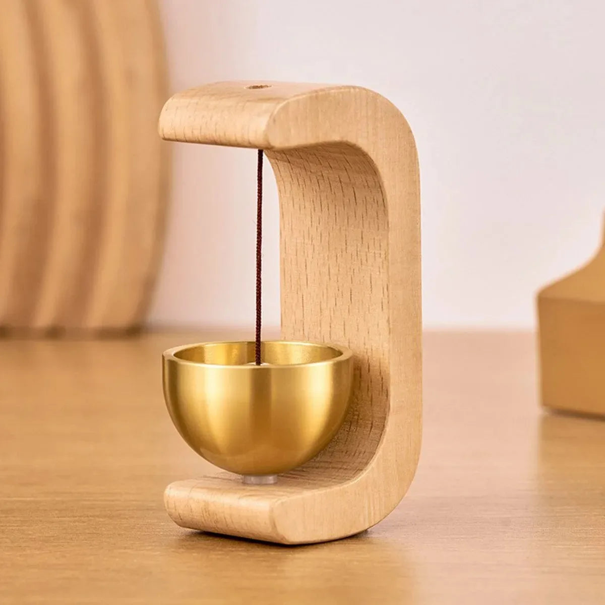 Hanging Decorations Japanese Wooden Wind Chimes Wireless Doorbell