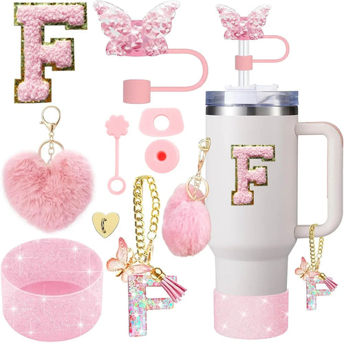 9PCS Cup Accessory Set for Stanley 30oz 40oz Butterfly Straw Cover Cap