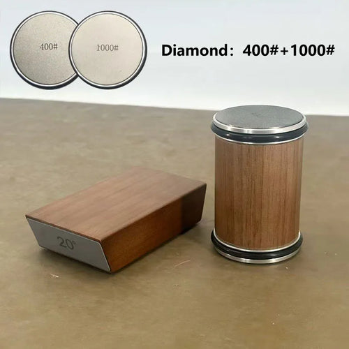 Rolling Knife Sharpener Magnetic Knife Holder Diamond Sharpening Stone