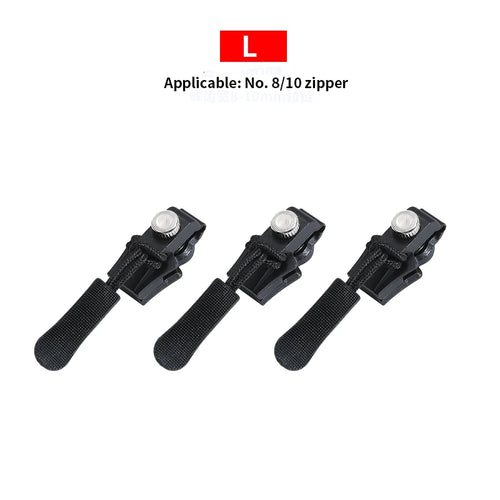 Universal Detachable Metal Zipper Slider Puller Detachable Instant