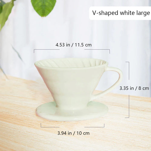 Cone Coffee Filters, 100 Count 1-4 Cups Unbleached Natural Brown V02