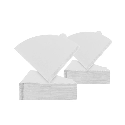 Cone Coffee Filters, 100 Count 1-4 Cups Unbleached Natural Brown V02