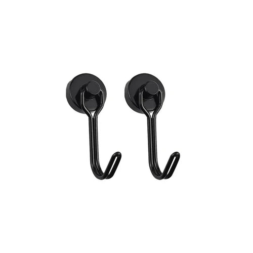 Heavy 1/2/4/8Pcs Duty Magnetic Hooks Strong Neodymium Magnet Hook