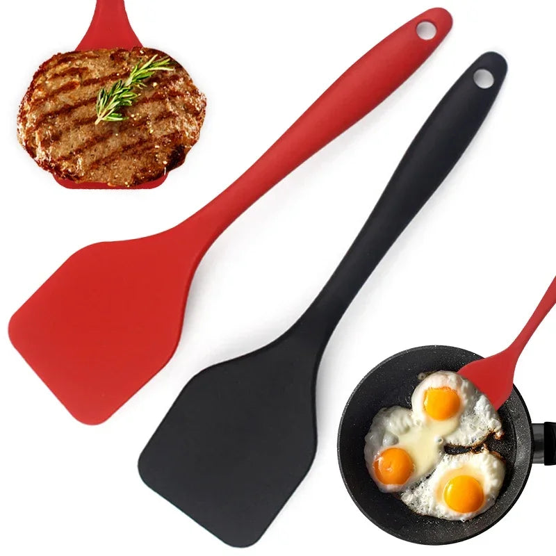 Silicone Cooking Leakage Spatula Dense Shovel Fried FishOmelette