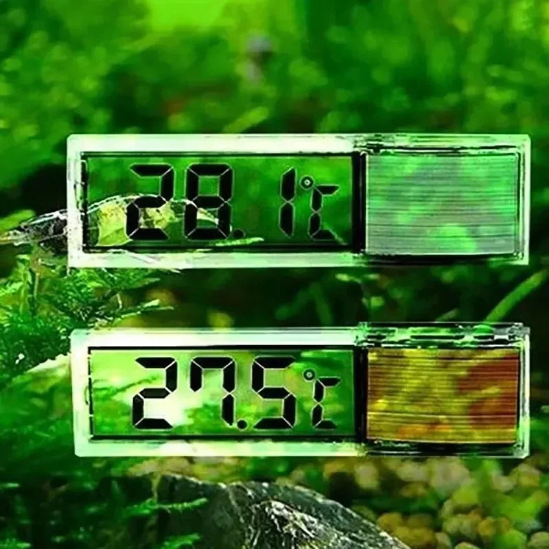 1pcs Aquarium Thermometer Electronic LCD Digital Fish Tank Temperature