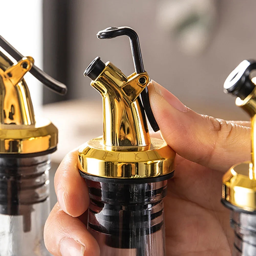 1-5PCS Oil Bottle Stopper Lock Plug Seal Leak-proof Nozzle Sprayer Oil