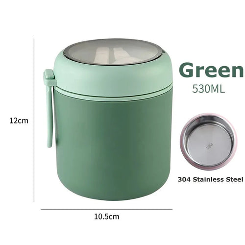 530ml/710ml Food Thermal Jar Insulated Soup Cup Thermos Containers
