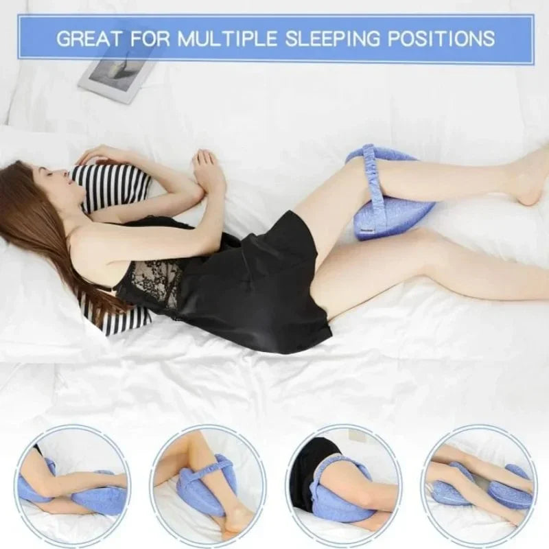 Memory Cotton Leg Pillow Hollow Heart Pregnancy Side Sleeper Sciatica