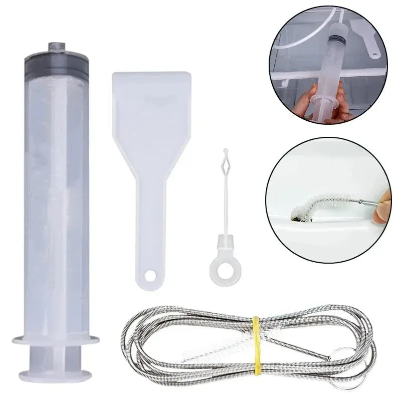 5/6 Pcs Refrigerator Drain Hole Clog Remover Fridge Hole Brush Water