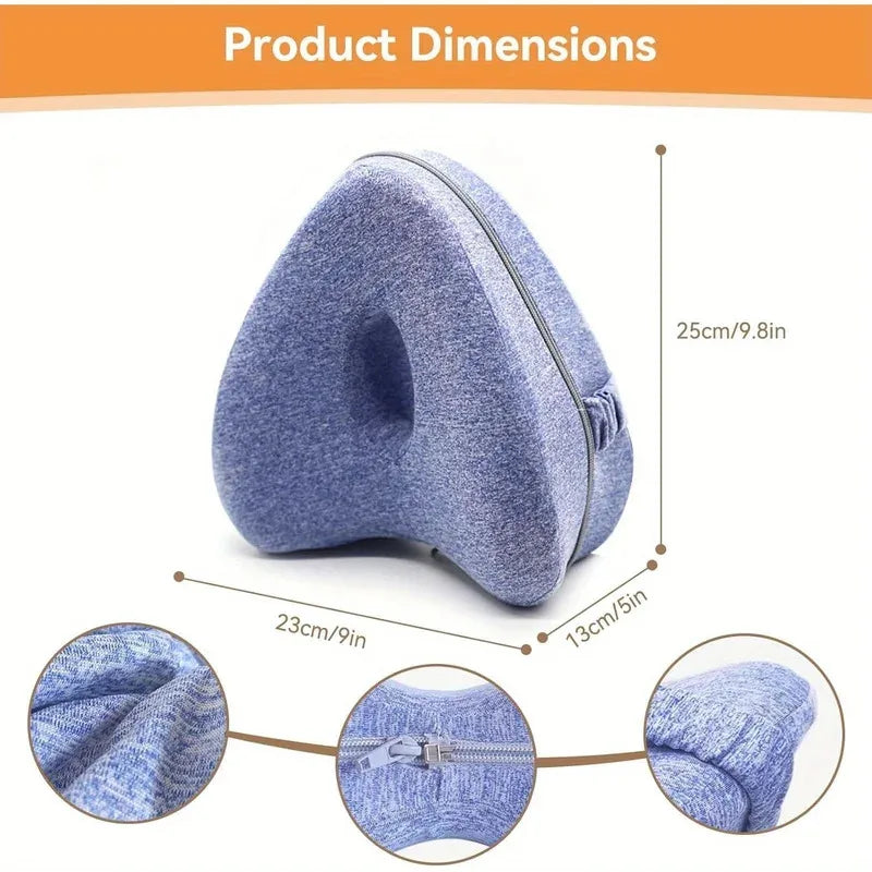 Memory Foam Leg Knee Foam Support Pillow Side Sleeper Sciatica
