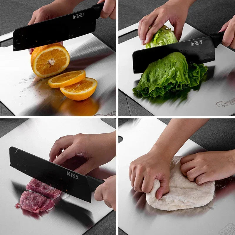 Stainless Steel Thickened Cutting Board Antibacterial Mildew-proof