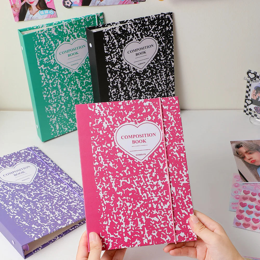 A5 Photocard Binder Cover Kpop Photo Album Simple Card Binder Collect