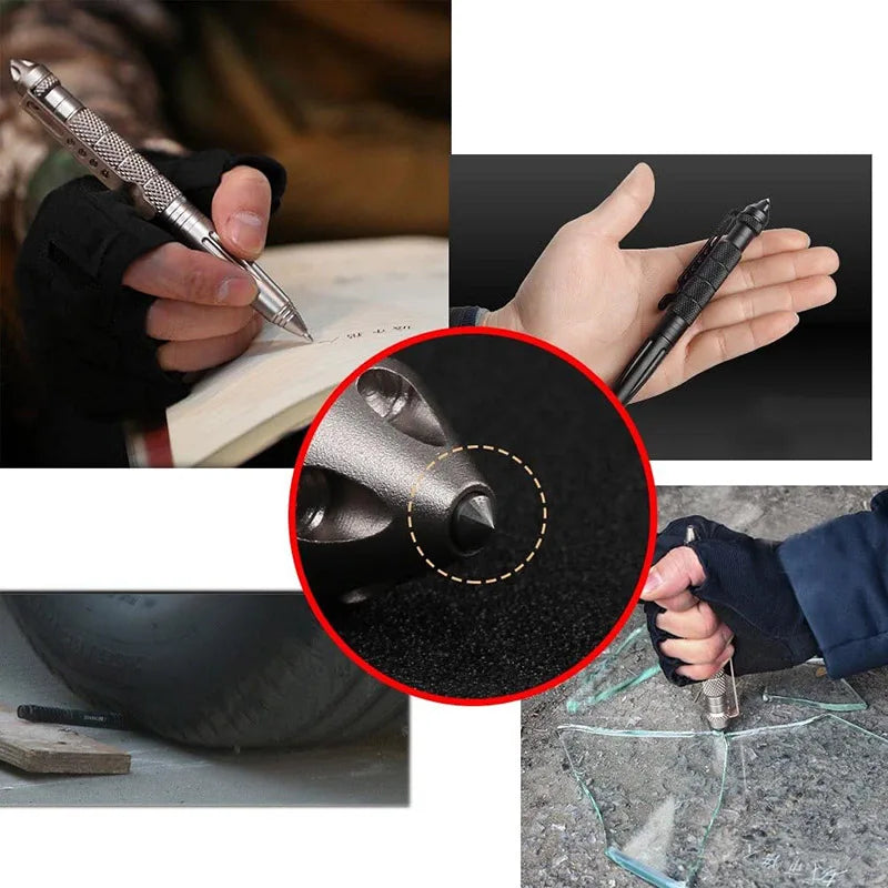 Portable Tactical Pen Self Defense Pen Aviation Aluminum Emergency