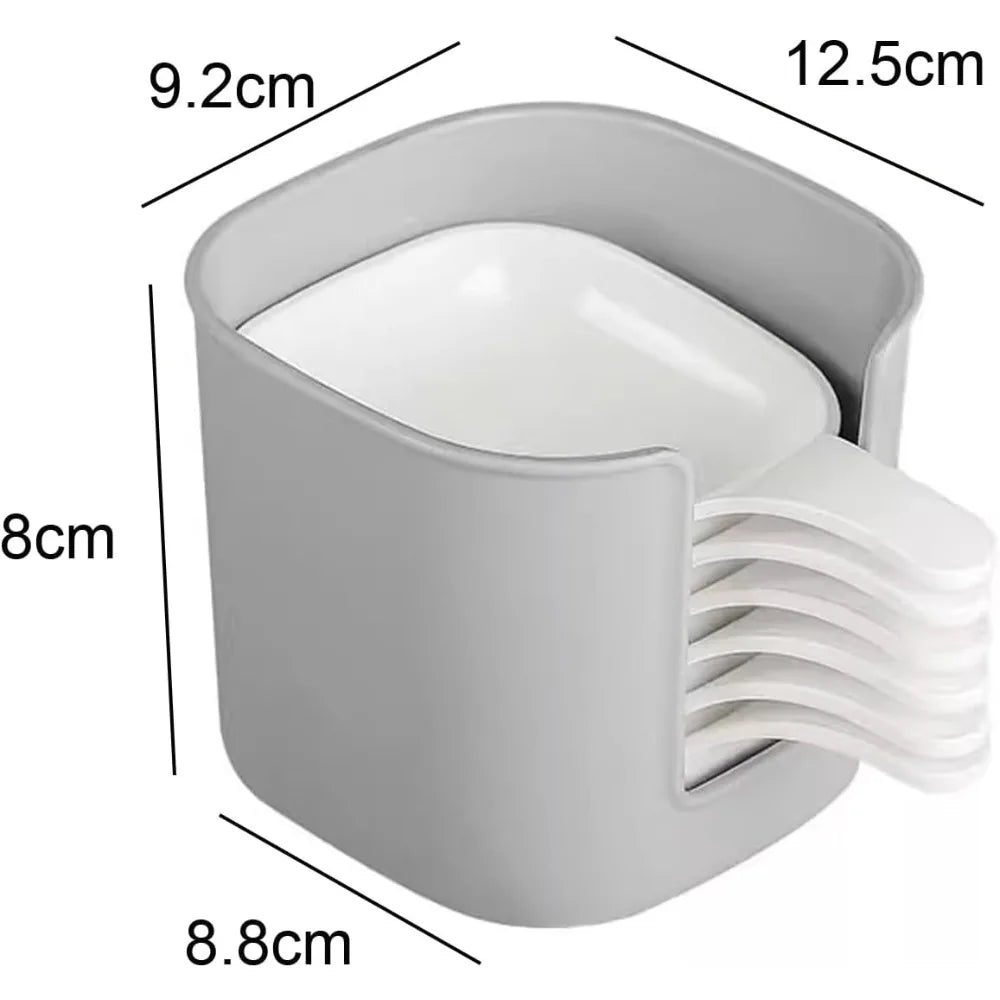 6 Pack Sauce Serving Bowls, Dipping Bowls with Handles and Stacking