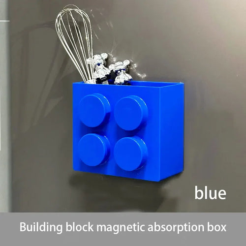 Magnetic wall-mounted narrow-edge kitchen straw, cling film storage