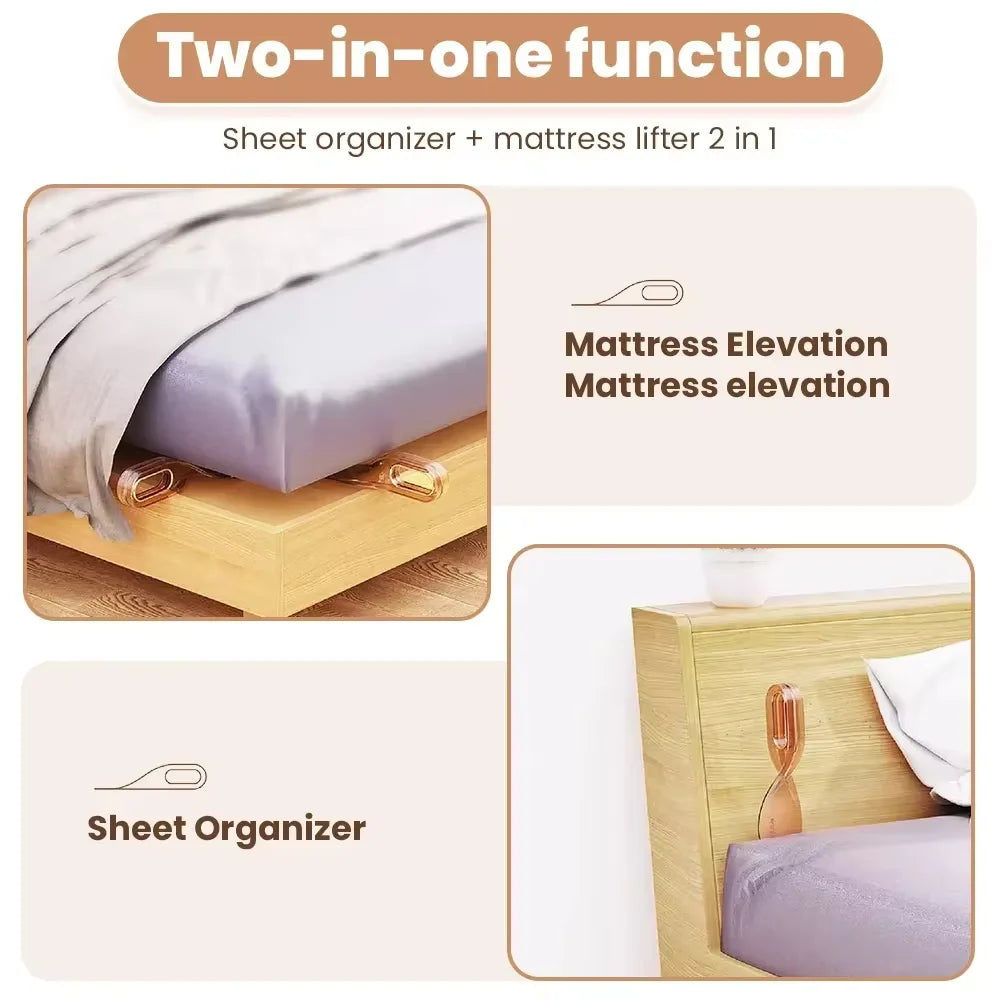Sheet Changing Portable Tool Mattress Lifter Ergonomic Mattress Wedge