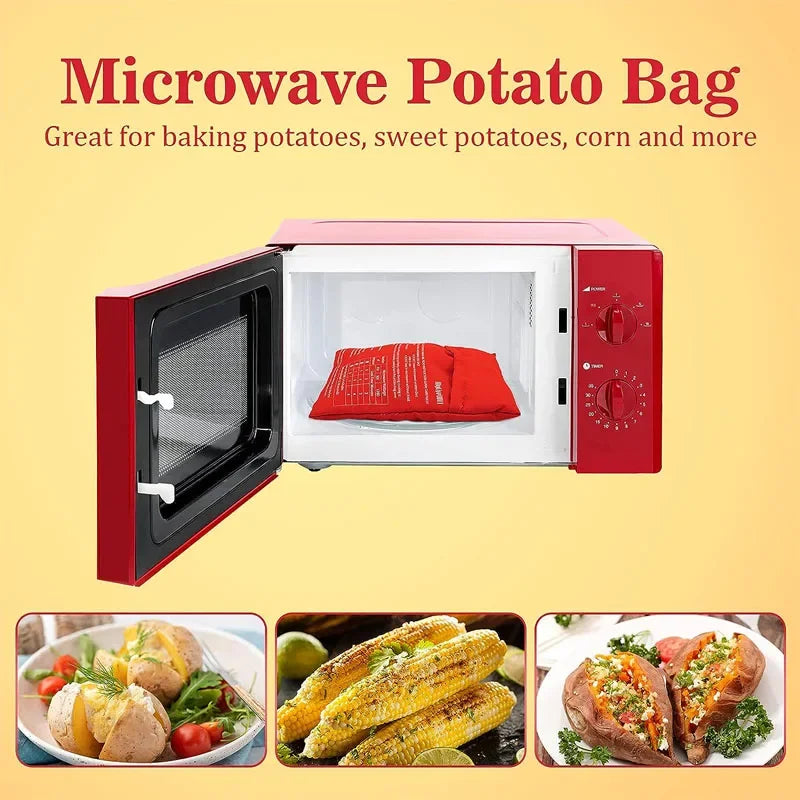 Microwave Potato Bag Reusable Express Microwave Potato Cooker Bag