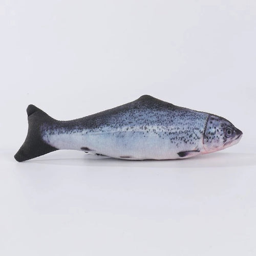 Hot sale of cat-teasing toys simulation fish tear-teasing cat chew