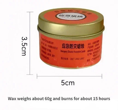 Emergency Candles for Household Power Outages Windproof Smokeless