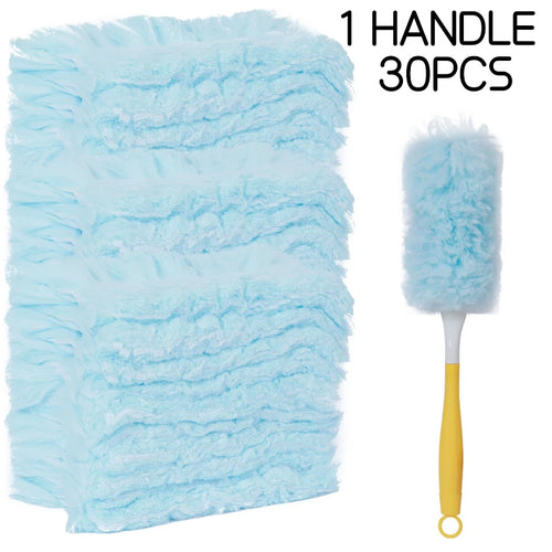Double sided 360 ° electrostatic dust duster is used for large-scale