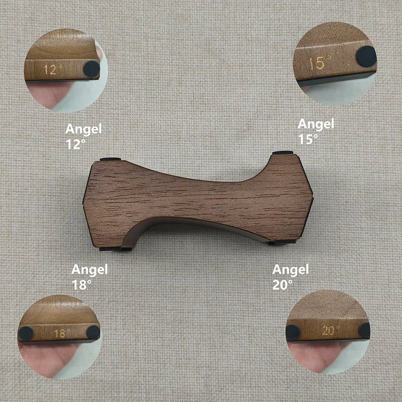 2025 New Design Rolling Knife Sharpener 4 Angle 12/15/18/20 Wooden