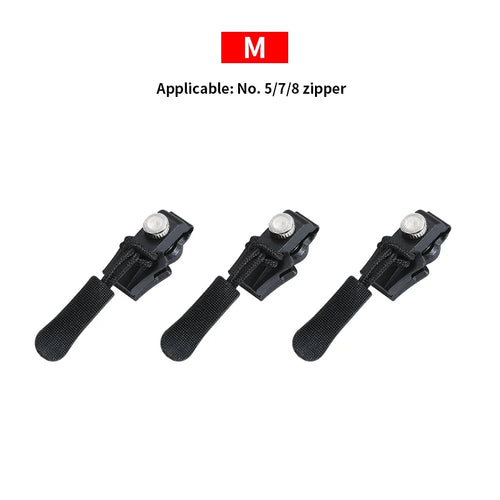 Universal Detachable Metal Zipper Slider Puller Detachable Instant