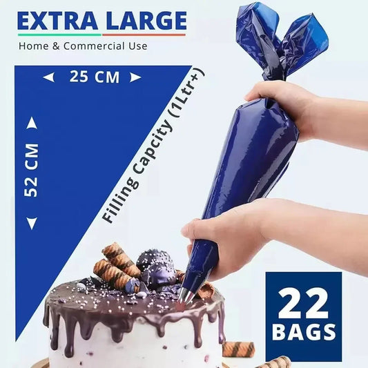 21 Inch Piping Bag Disposable Icing Bag Thick Baking Accessories and