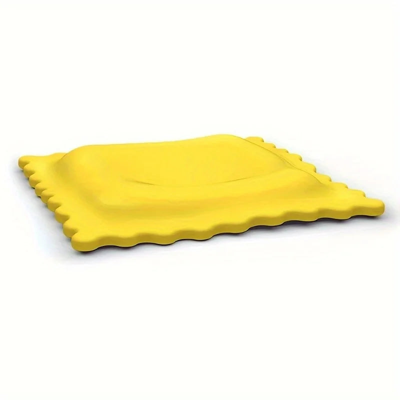 1pc Cartoon Biscuit-Shaped Soup Spoon Rest - Heat Insulating and
