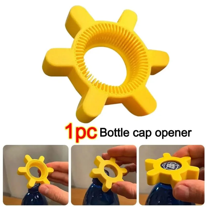Unique Multifunctional Bottle Opener Plastic Rotary Bottle Opener Bar