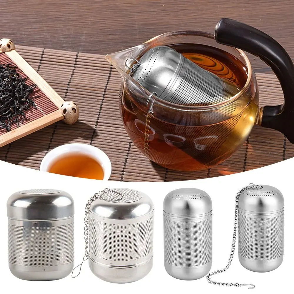 Stainless Steel Tea Infuser Tea Leaves Spice Seasoning Ball Strainer