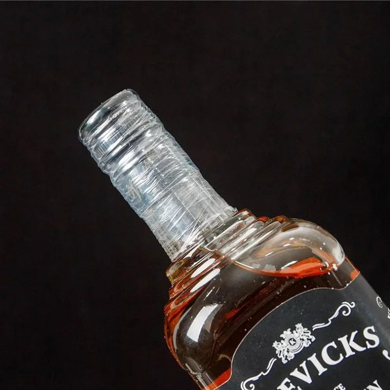1pc 3cmx1500/6500cm  Leak-Proof Stretchable Wine/Liquor Bottle Seal -