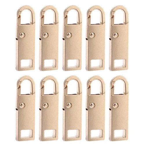 1-30pcs Universal Metal Zipper Puller Replacement Instant Repair