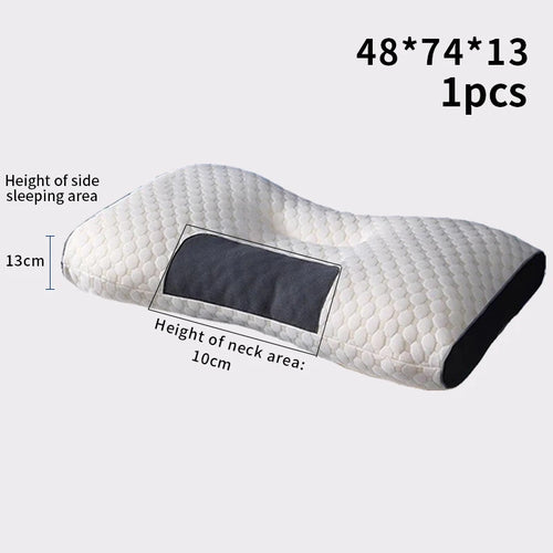 1PC Neck Pillow Help Sleep Protect The Neck Cervical Orthopedic