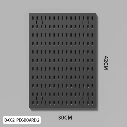 No-Drill Gaming Room Pegboard, Wall Organizer for Controller,