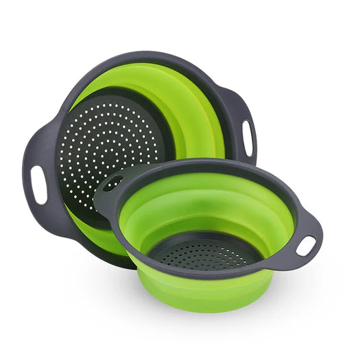 Silicone vegetable and fruit cleaning and drainage basket  cleaning