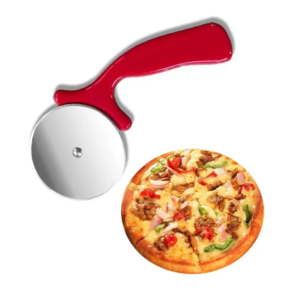 Stainless Steel Pizza Cutters Kitchen Accessories Pastry Roller Cutter