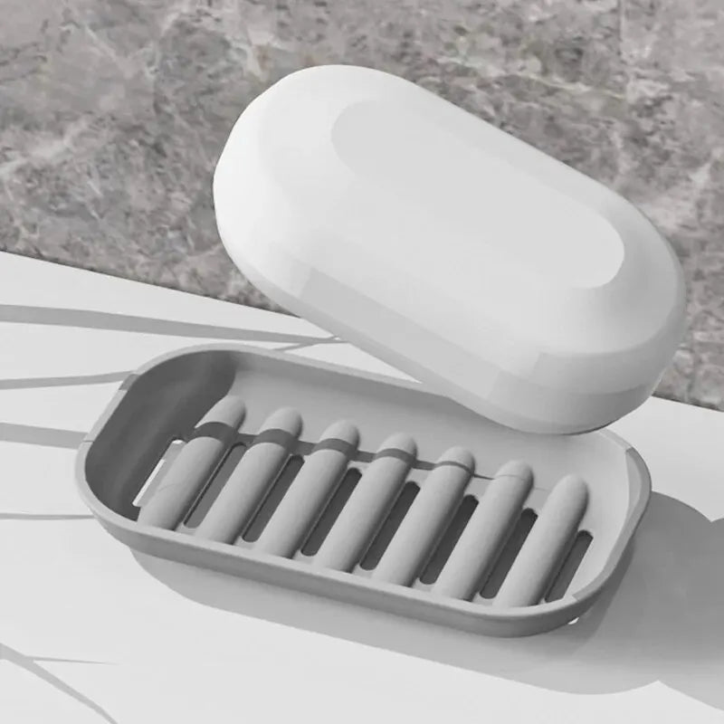 Fashion Portable Sealed Waterproof Soap Box for Travel, Hiking, and