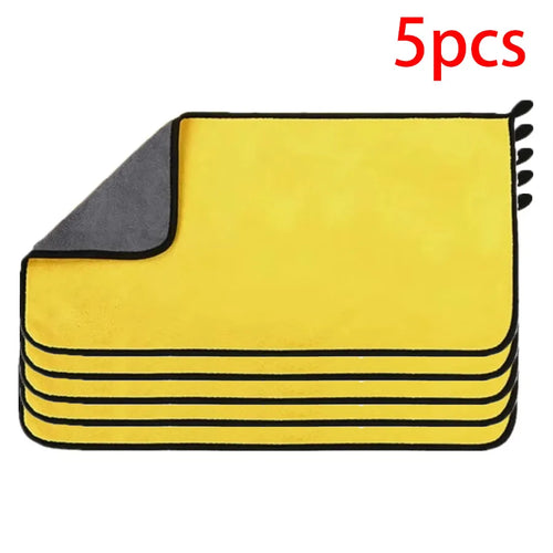 3/5/10Pcs Car Wash Microfiber Towel 30*30CM / 30*60cm Car Cleaning