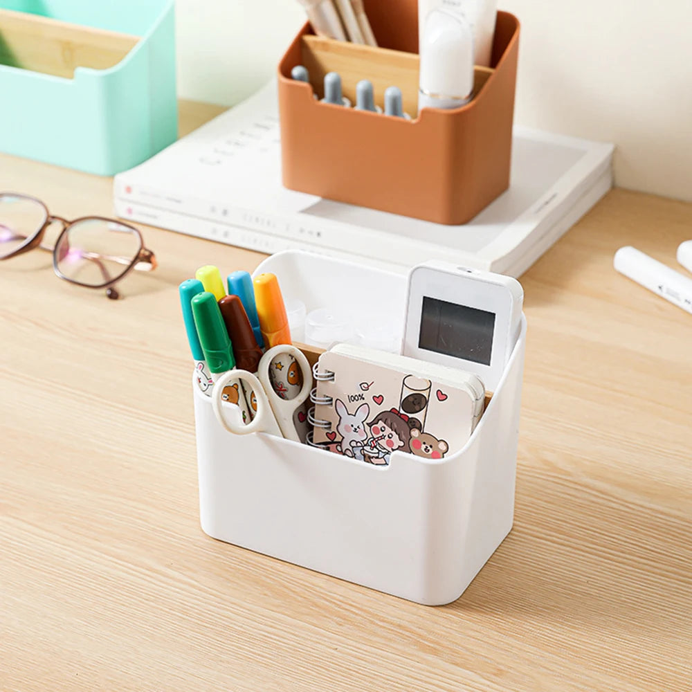 1 Home Desktop Remote Control Storage Box, Can Be Wall Hanging,