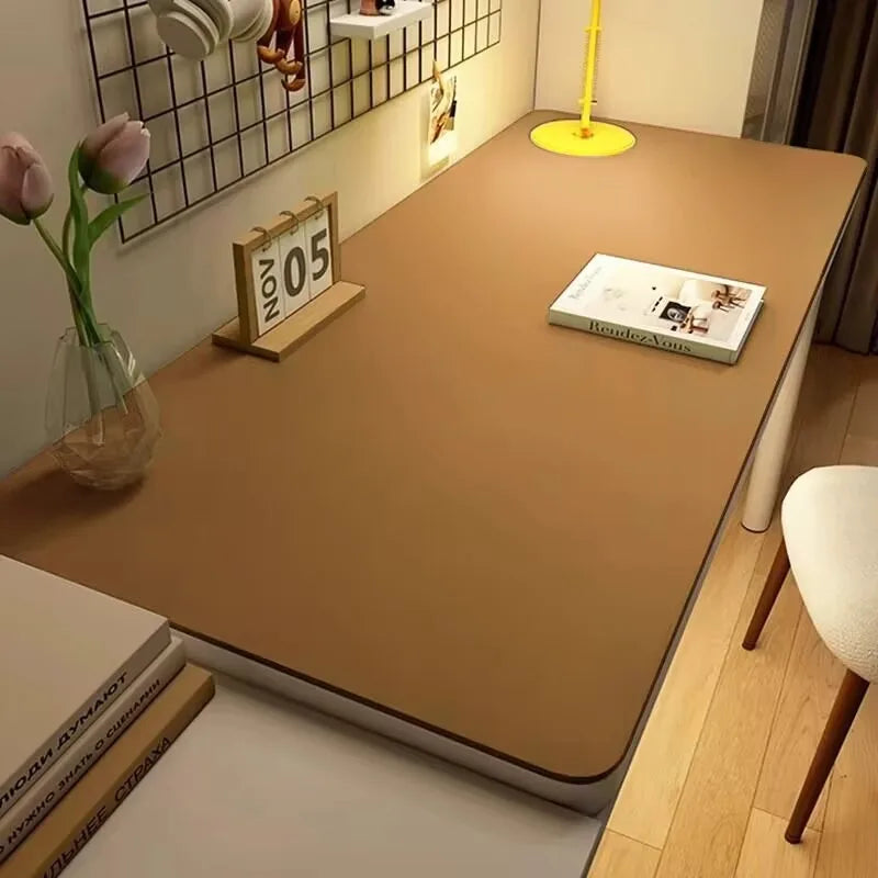 Leather Table cloth for Home Easy Clean Table Protector Waterproof Tea
