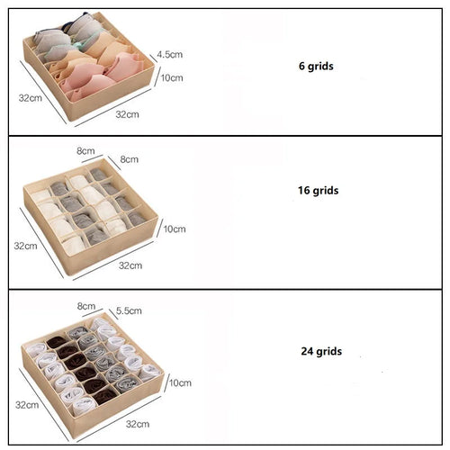 Cabinet Underwear Organizer Drawer Clothes Organizer Boxes Closet