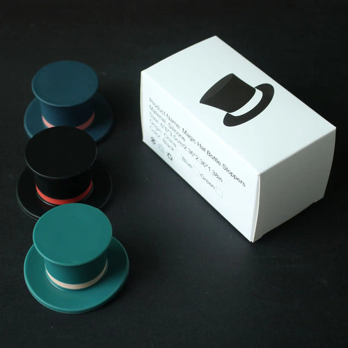 Magic Hat Wine Bottle Stopper Seal Cork Cover Silicone Wine Bottle
