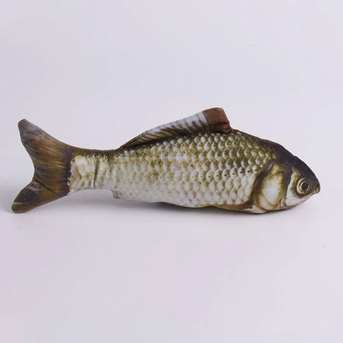 Hot sale of cat-teasing toys simulation fish tear-teasing cat chew