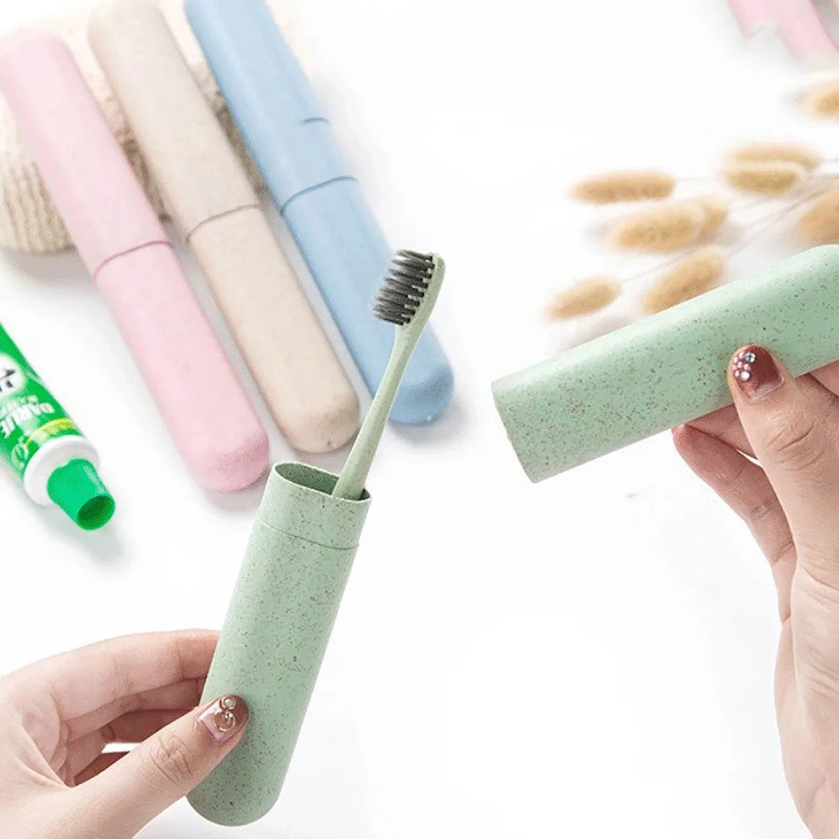 1pc Portable Travel Toothbrush Protect Box Health Tooth Brushes