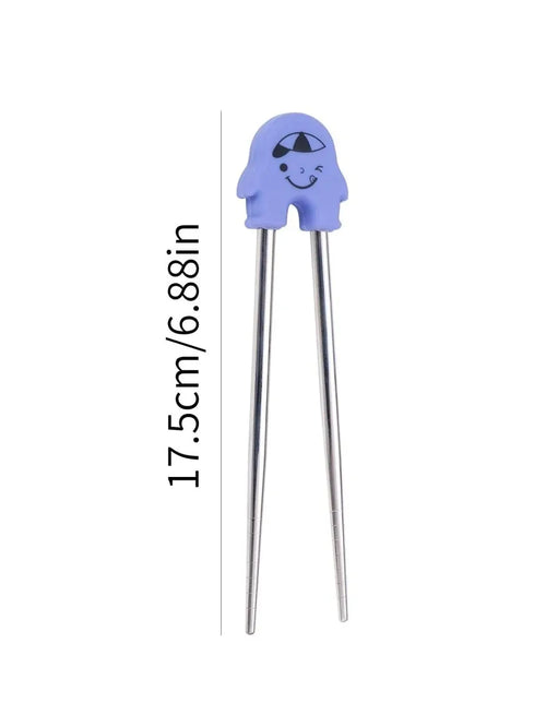 1pc Cartoon practice special dining chopsticks chopsticks children
