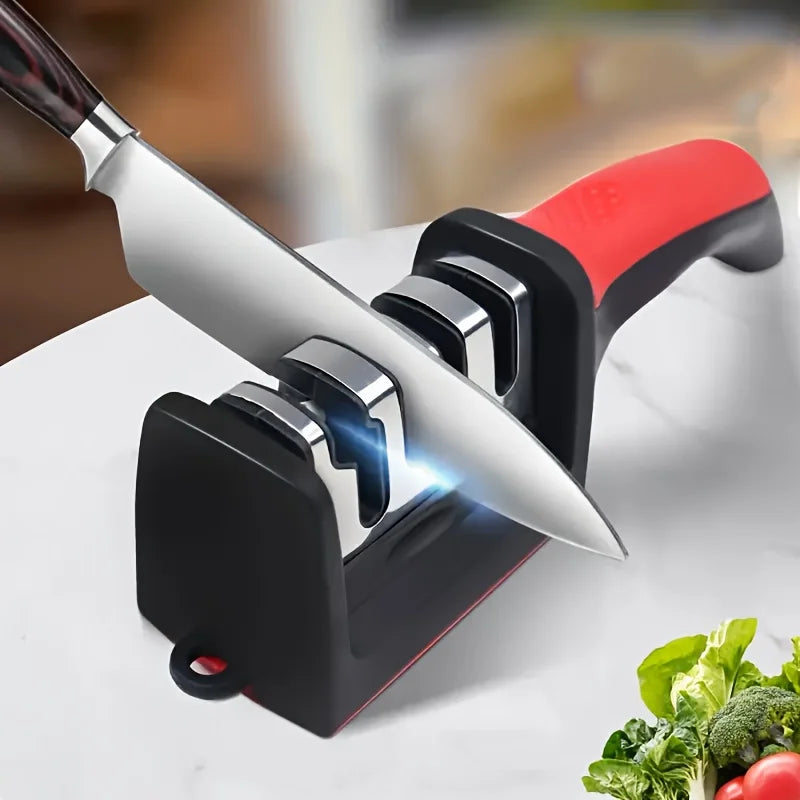 Multifunctional Sharpening Stone Knife Sharpener Kitchen Knife Open