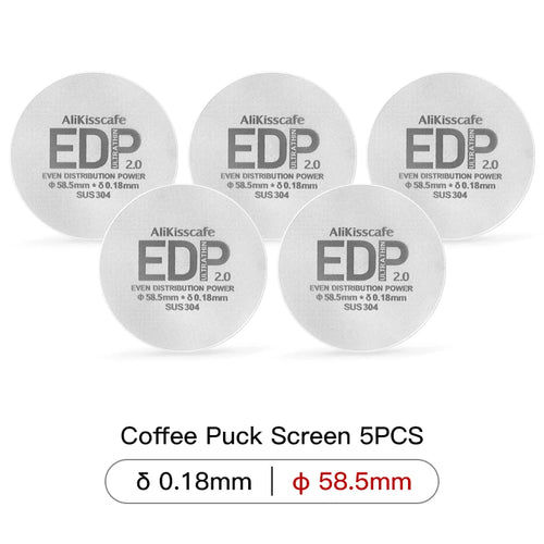 Alikisscafe Espresso Puck Screen Filter Stand 51mm 53.5mm 58.5mm For